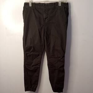 Stonefields Women's Size 28X27 Sinclair Field Black Joggers .Carefree,Athleisure